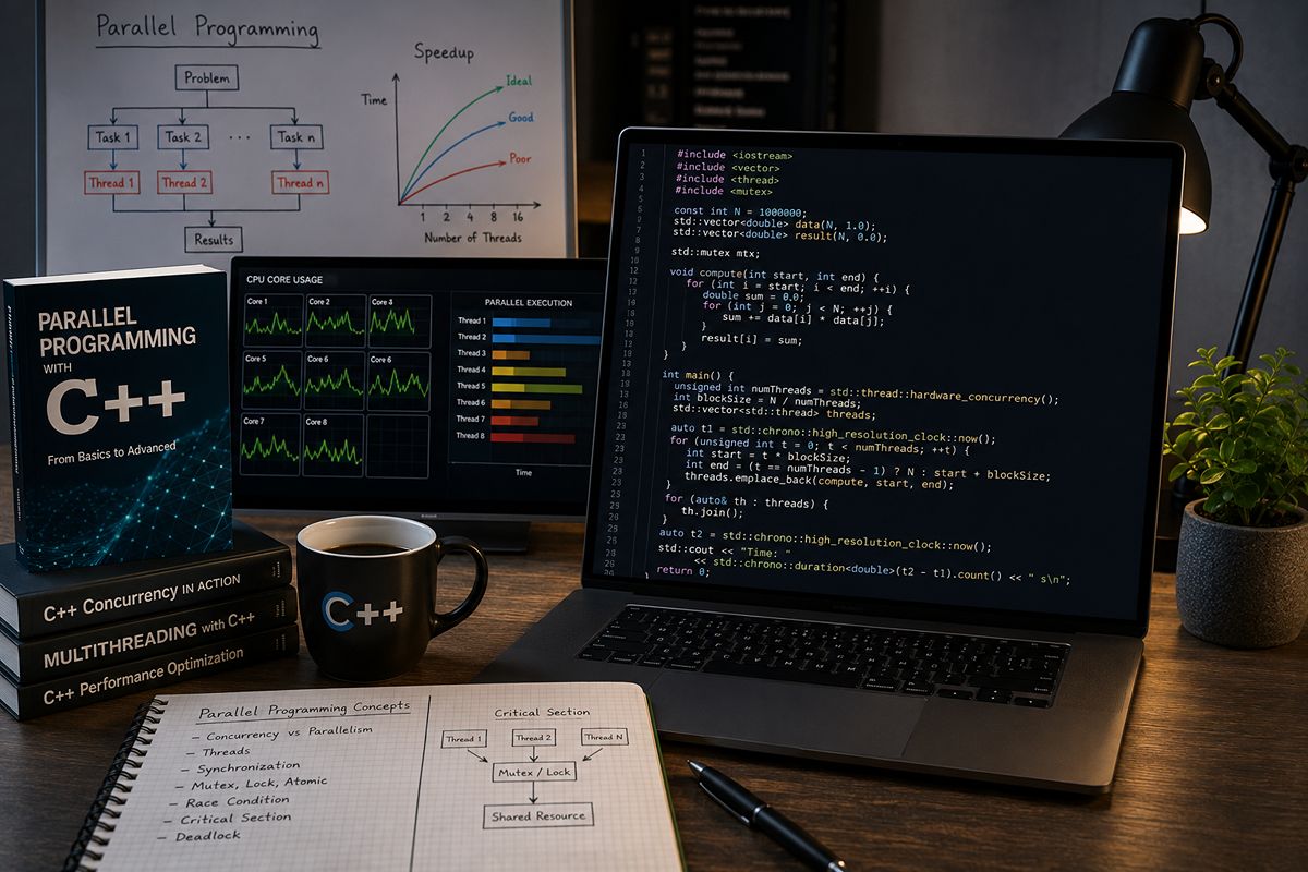 آموزش برنامهنویسی موازی با C++ آموزش برنامهنویسی موازی با C++