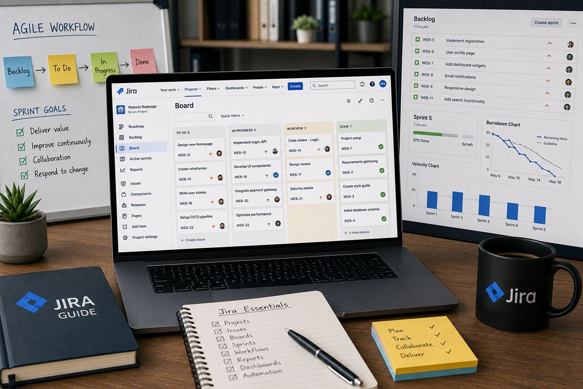 آموزش استفاده از نرم‌افزار Jira برای مدیریت پروژه